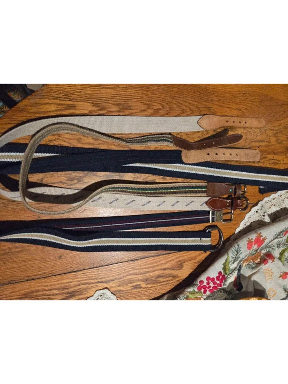 Vintage belt lot